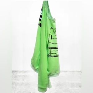 FREECITY snoopy sweatshirt large